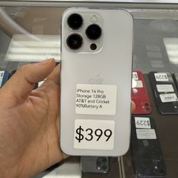 iPhone 14 Pro 128GB iPhone 14 Pro 128GB AT&T or Cricket Only