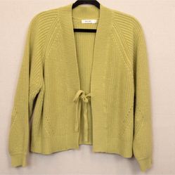 Green Cardigan