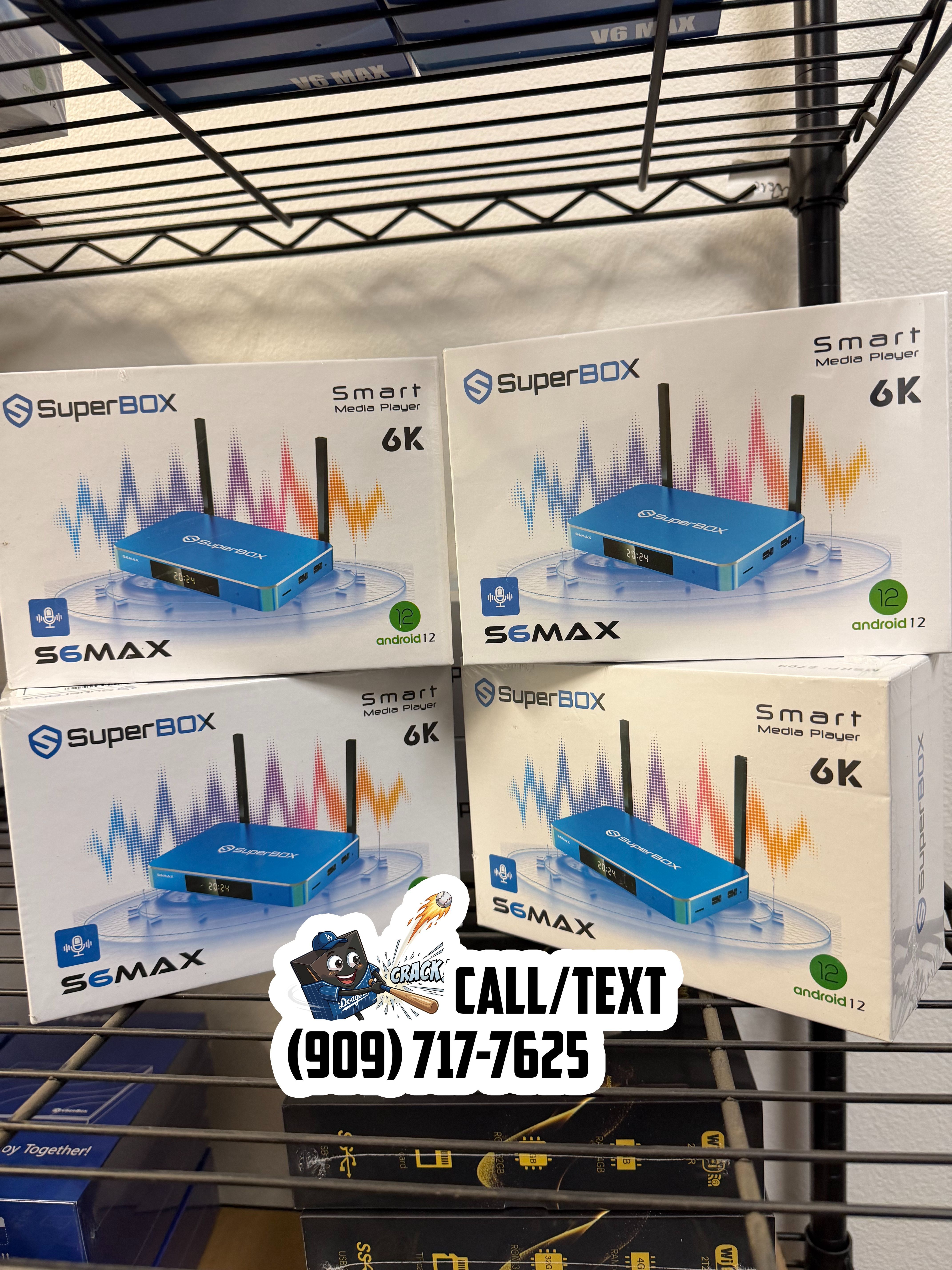 Superbox S6 Max Baseball & Fight Night Box
