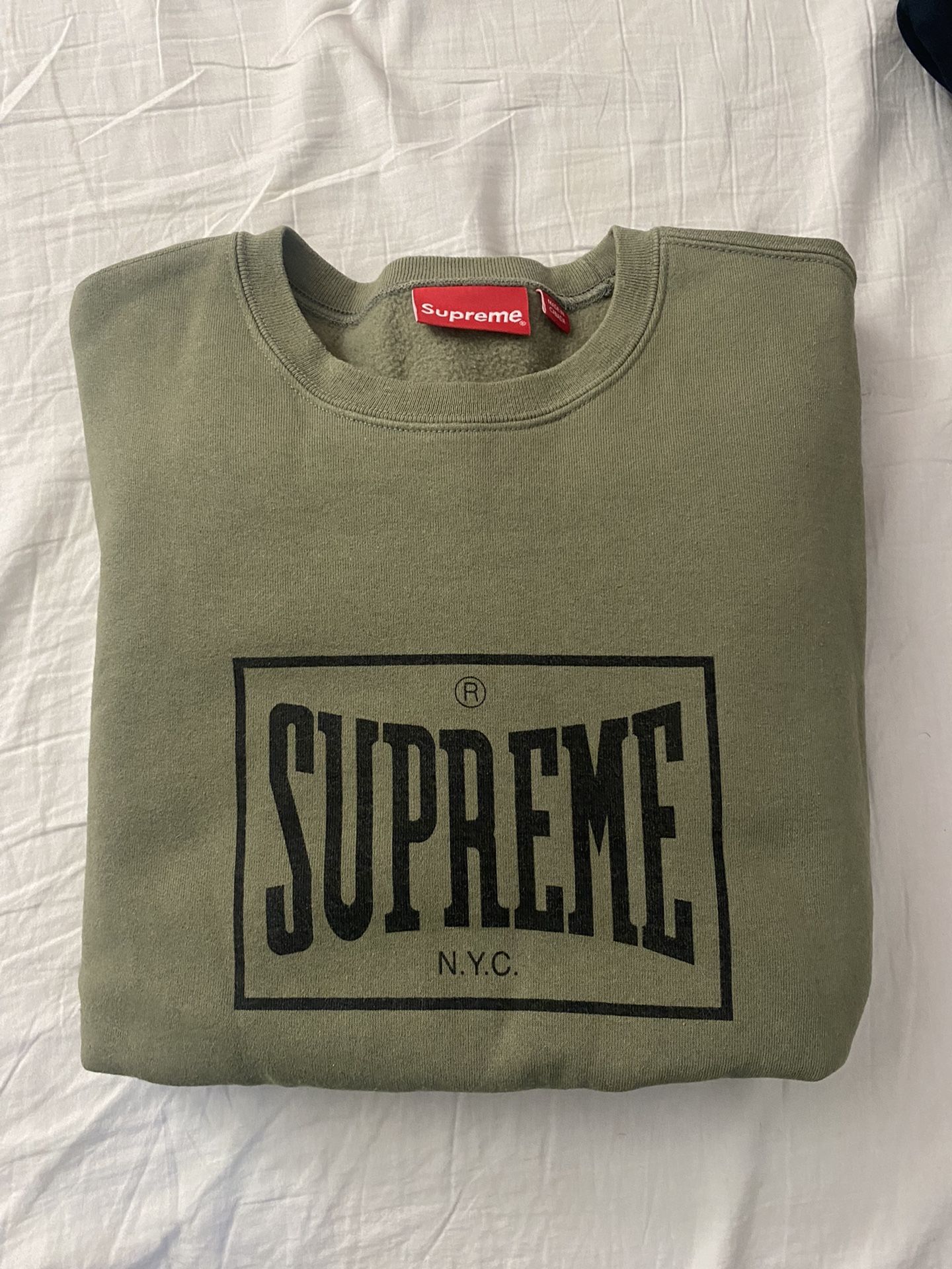 Supreme Warm Up Crewneck