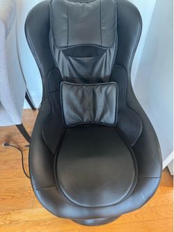 Black Massage Chair – Compact – Works Perfect – $250