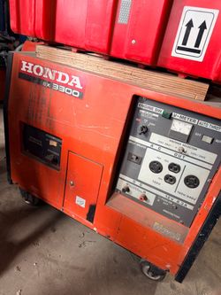 Honda EX 3300 generator
