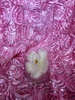 Glass vase/ wedding centerpiece - set of 4