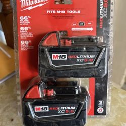 Milwaukee 2-5.0 Battery Pack 