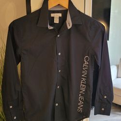 Boys Calvin Klein Shirt Size 10/12