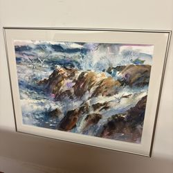 Brent Heighton “Alluring” Watercolor Painting - Many More Items In Stock!