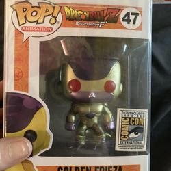 Golden frieza funko hotsell pop for sale