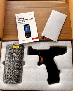 New Barcode Scanner - Android Equipped with Honeywell HS7 QR Scanner, 4GB+64GB, 4-inch MUNBYN MC005
