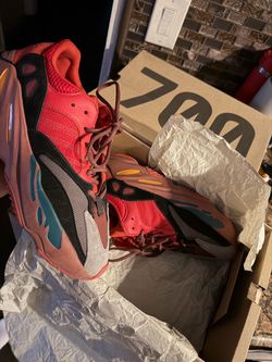 RED YEEZY BOOST 700 11.5 MENS