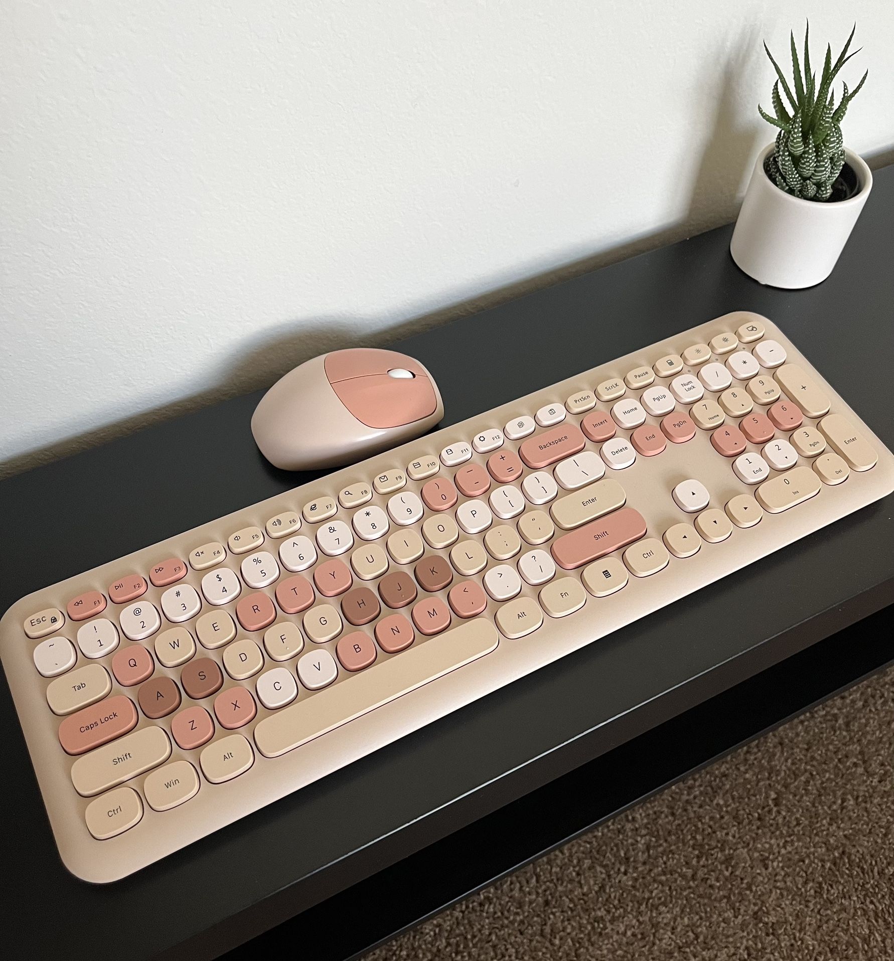 MOFII Wireless Combo Keyboard and mouse Plus Dry Erase Board