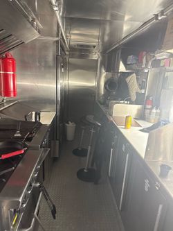 Food truck ready to go