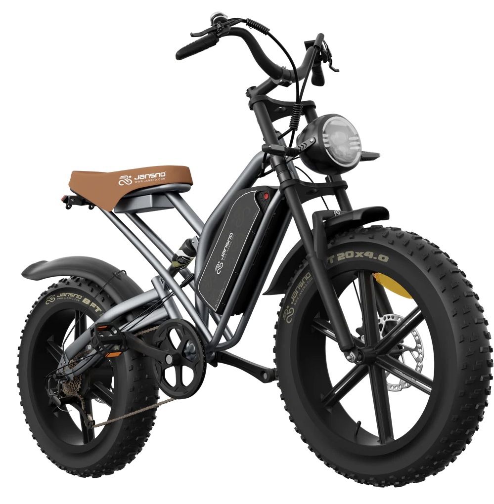 JANSNO X50 Fat Tire Electric Bike for Adults,NFC Display