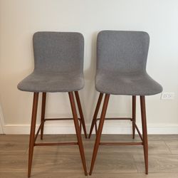 Counter Bar Stools (Set Of 2)