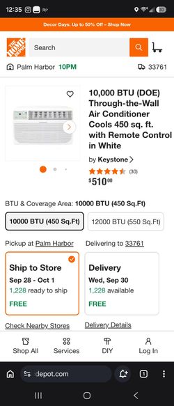 2 ac units, new in the box