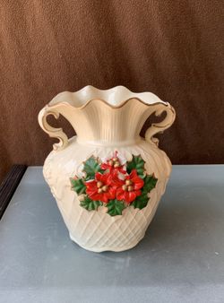 Christmas vase