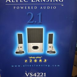 Altec Lansing® VS4221 3-Piece Multimedia Speaker System