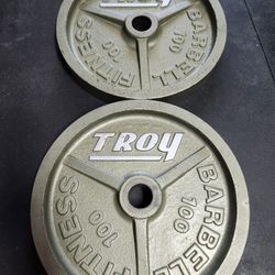 Pair Of 100 LB Plates