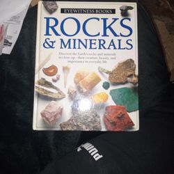 Rocks and Minerals book