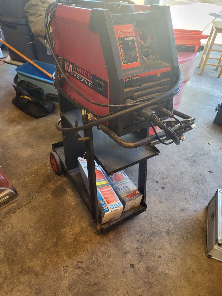 AMICO 145 mig Welder With Cart  $450