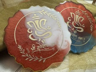 Resin Ganesha Fridge Magnet