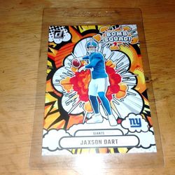 2025 Donruss Rookie Card Jaxson Dart #BS-JDT NFL Football 🏈 Player New York Giants 