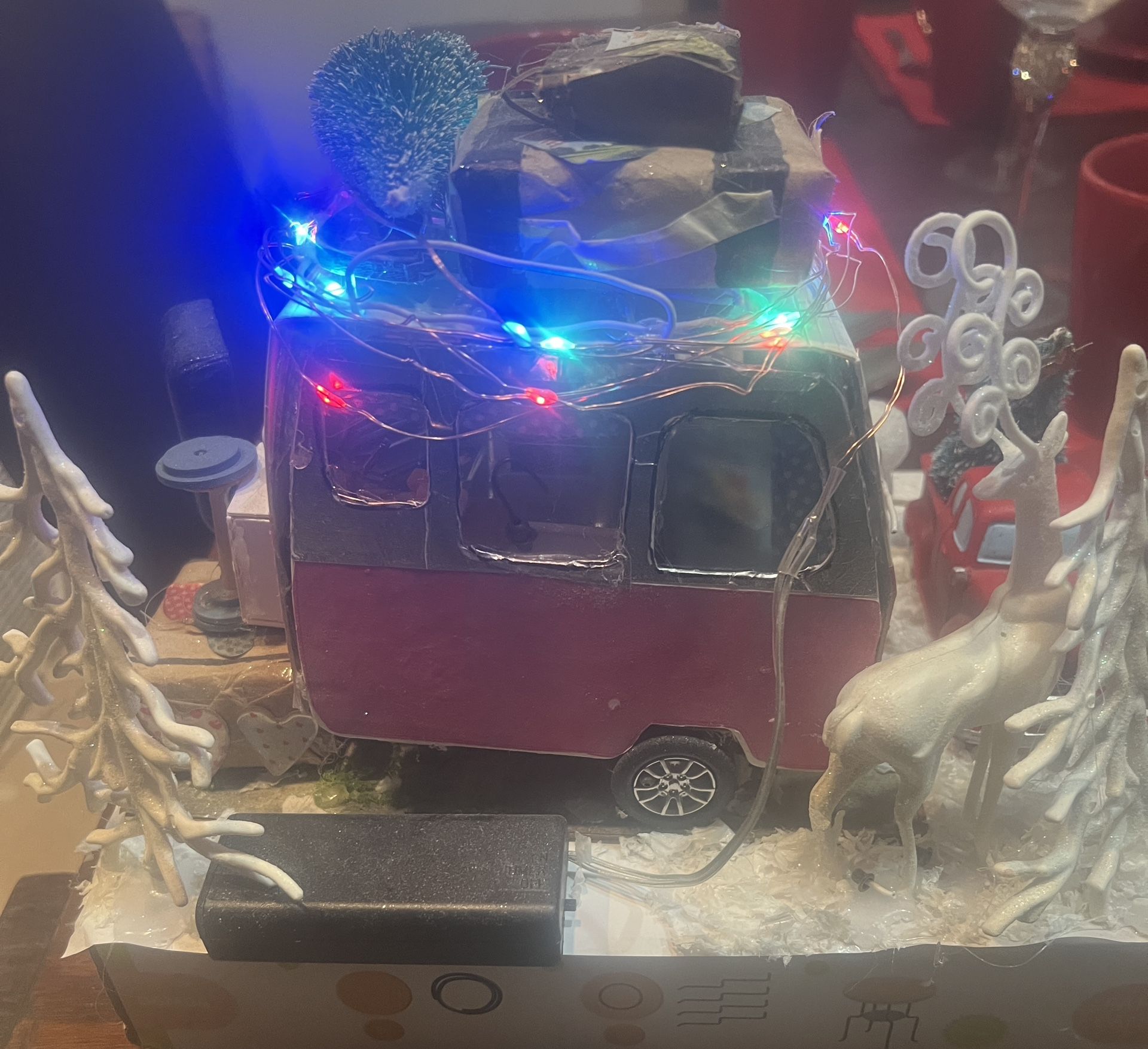 Cute Christmas Camper