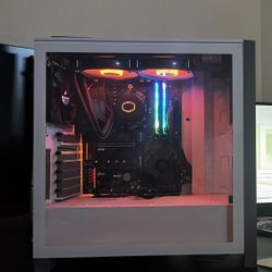 Gigabyte White Gaming PC- Ryzen 5 5600G| RX 5500|24GB RAM (X570 Wi-Fi