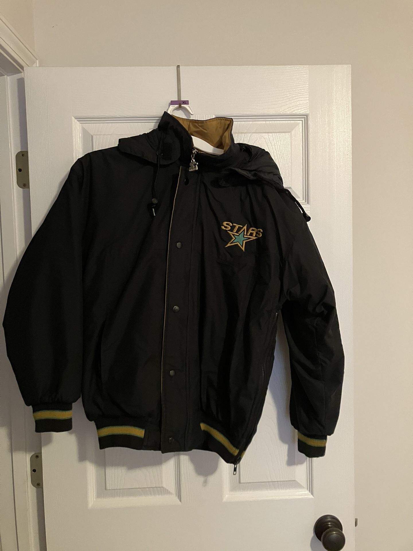 Minnesota North Stars Vintage 90's NHL Hockey Winter Jacket Men's Size XSmall