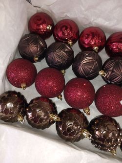 Set of 20 Christmas tree Ornaments( $ 7 for al)l