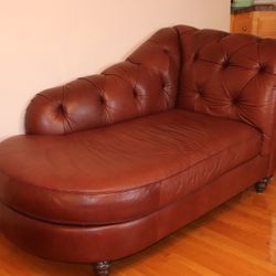 Leather Couch 