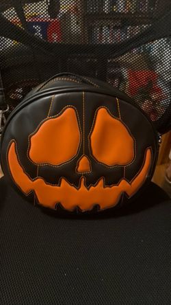 Jack-o'-Lantern Pumpkin Crossbody Bag