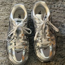 Nike P-6000 Metallic Silver - Size 13