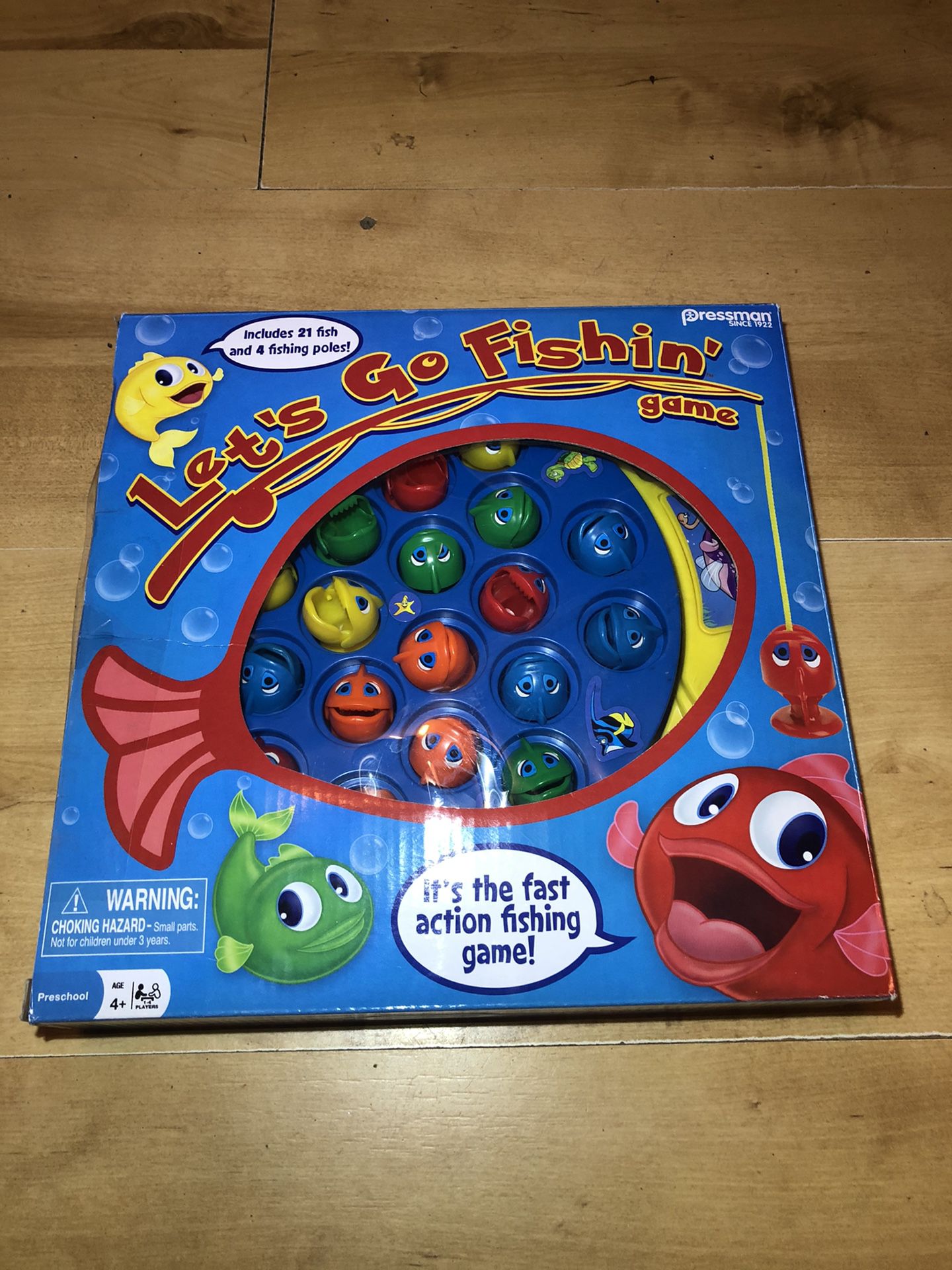 Lets Go Fishing Game (All Pieces Included)