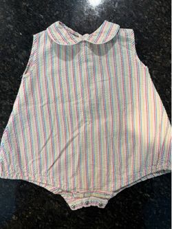 Vintage Morval Collier Bubble Outfit Size L, 26 Pounds / 18-24 Months