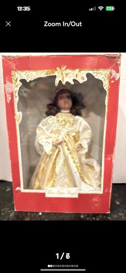 Vintage Fiber Plug in Angel Doll Optic Lights & Motion Tree Topper