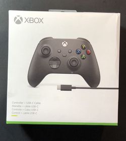 NEW Microsoft Xbox Wireless Controller + USB-C Cable