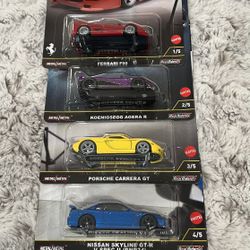 Hot Wheels Premium Car Culture Timeless Icons (set)