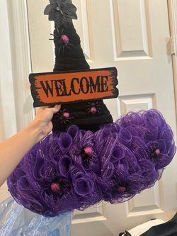 Halloween door hanger