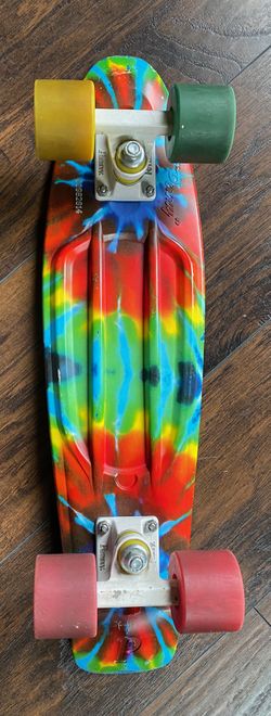 RARE Penny Tie dye Mini Cruiser 22” Skateboard
