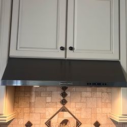KitchenAid 36 Inch Stainless Steel Range Hood