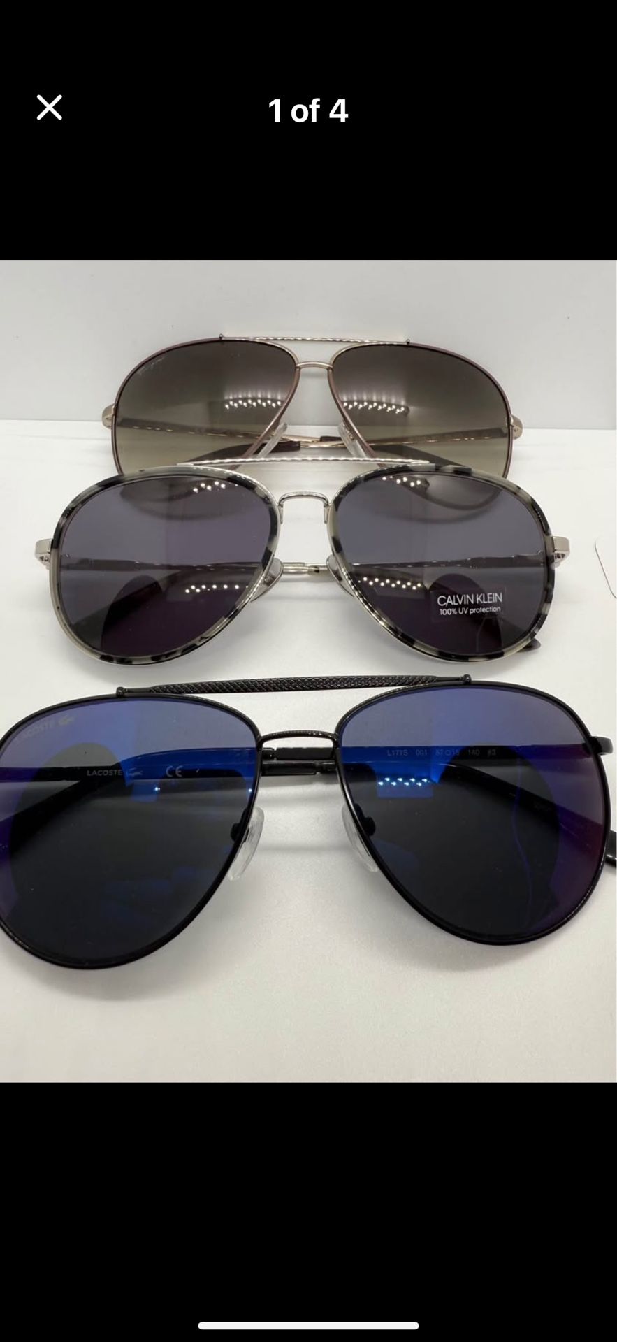 Designer Aviator Sunglasses 