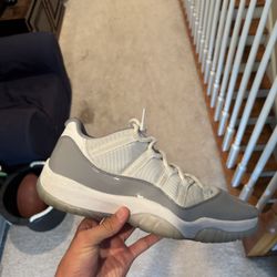 Jordan 11 low Cement Grey size 12 used (message for details)