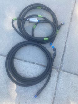 Motor fuel line kit