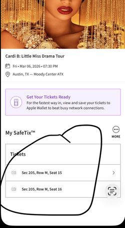 Cardi b tickets