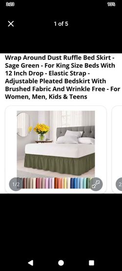 King size dust ruffle