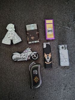 Motorcycle themed lighters