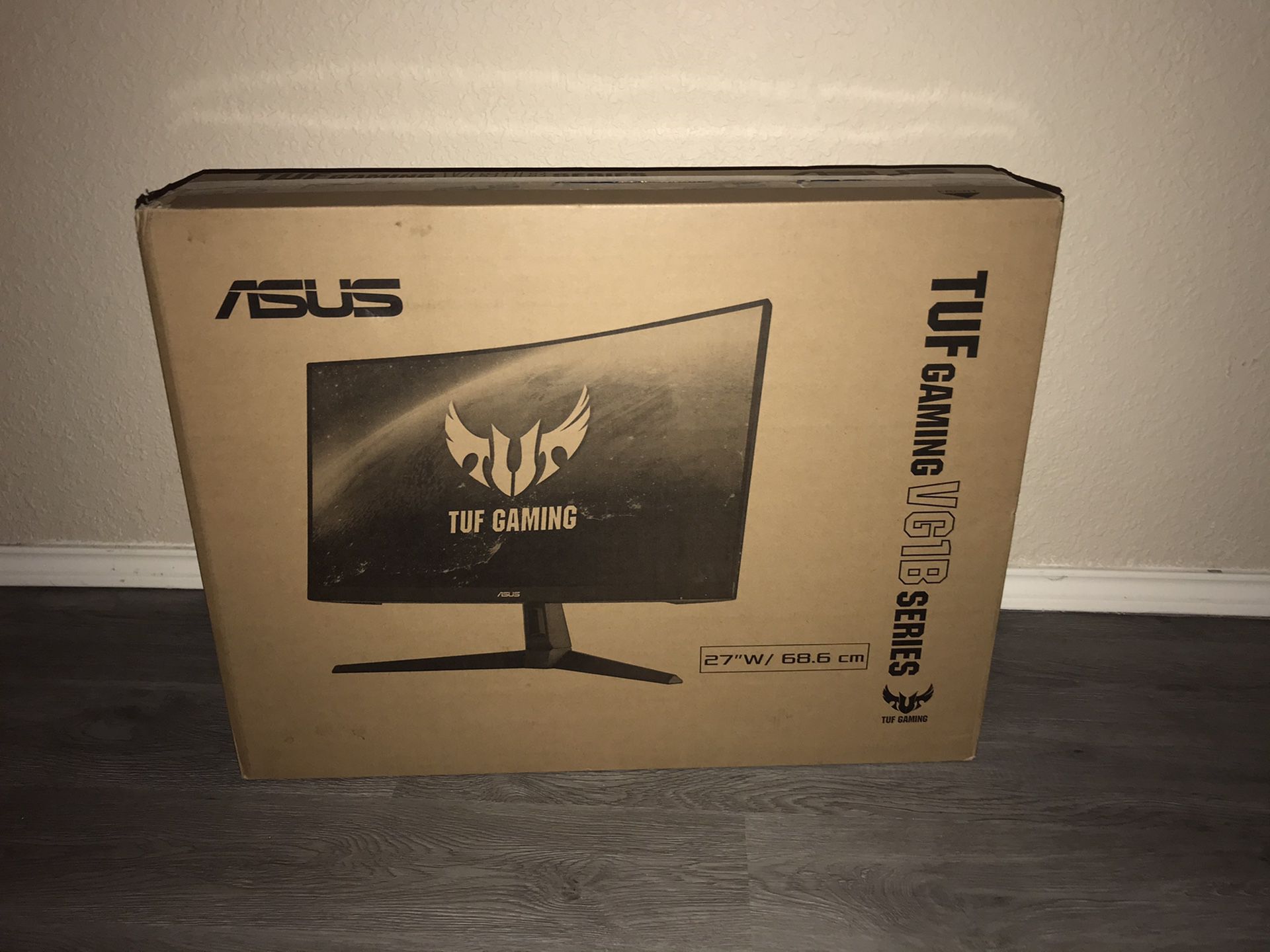 27” curved gaming monitor 165HZ