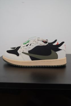 Travis Scott x Air Jordan 1 Retro Low OG SP 'Reverse Olive