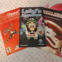 Gaming Manuel / Booklet