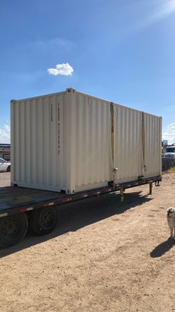 $3300 FREE DELIVERY IN THE PHX AREA NEW ONE TRIP 20’ SHIPPING CONTAINER CONEX STEEL STORAGE